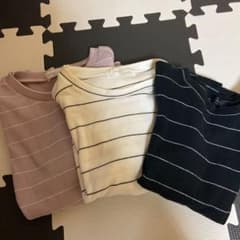 韓国購入　ボーダーTシャツのサムネイル