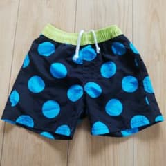 未使用 西松屋 ドット 水着 短パン 90cmのサムネイル
