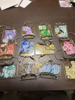 メルカリ最安！ジョジョの奇妙な冒険【原作ワイヤーキーホルダー　全9種セット】 ジョジョの奇妙な冒険 ワイヤーキーホルダー3部 全種セット - メルカリ