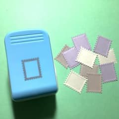 海外 クラフトパンチ 切手型 エンボス加工 凹凸 - メルカリ