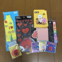 bt21 tata mang 상품 10점 세트