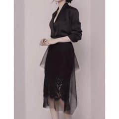 美品 レース チュールスカートのサムネイル