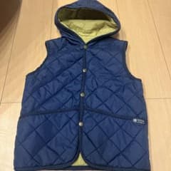【値下げ】SHIPSフード付きキルティングベストのサムネイル