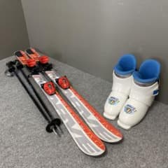 ☆メンテナンス済 子供スキーセット 身長118~130cm前後のお子様向け