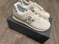 【新品未使用】ニューバランス 574 レオパード柄 25.5cm スニーカー