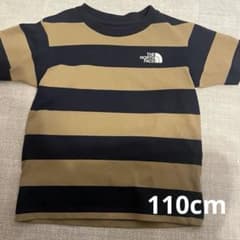 THE NORTH FACE ストライプ 半袖Tシャツ 110cmのサムネイル