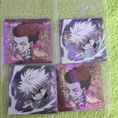 HUNTER×HUNTER 씰 히소카 킬루아 4장 세트