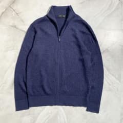 A17546 美品 マッキントッシュロンドン ウール鹿子ドライバーズニット XL A17546 美品 マッキントッシュロンドン ウール鹿子ドライバーズニット