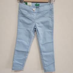 新品UnitedColors of BenettonライトブルースキニーXXSのサムネイル