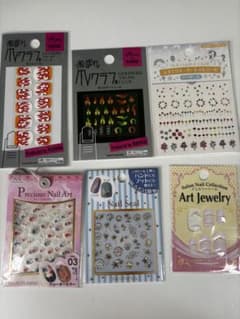 ネイルシール まとめ売り 6点セットのサムネイル