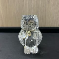 meissen マイセン フクロウ クリスタル 置き物 インテリア - メルカリ