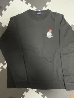BACK NUMBER ブラック トレーナー Lサイズのサムネイル