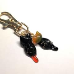 猫 夜空 ハンドメイド キーホルダー 星 レジンのサムネイル