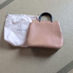 ゆ*き様 GUCCI バンブー ハンドバッグ ブラウンのサムネイル