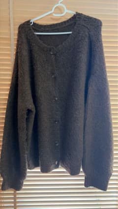 y2k モヘアカーディガン
