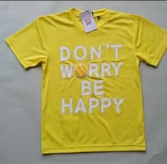 Kea sports テニスTシャツ BE HAPPY-T   メンズLサイズのサムネイル