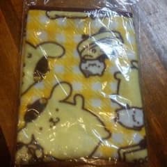 １００満ボルト×ポムポムプリン　オリジナルフリース膝掛けのサムネイル