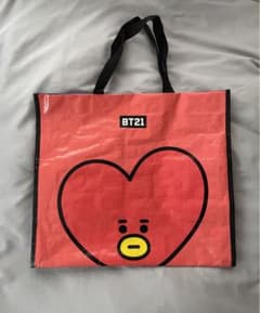 공식 BTS BT21 TATA 백 테테태현