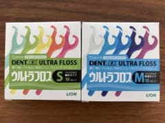 LION DENT.EX ウルトラフロス S10本入り1箱＋M10本入り1箱のサムネイル