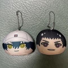 新テニ　まんじゅうにぎにぎマスコット　越前リョーマ　桃城武のサムネイル