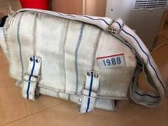パパ様専用 希少！消防ホースバッグ キャンパスバッグ等に！のサムネイル