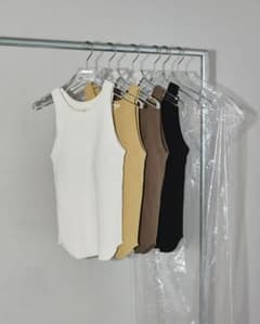 Cupin Rib Tanktop todayful オリーブのサムネイル