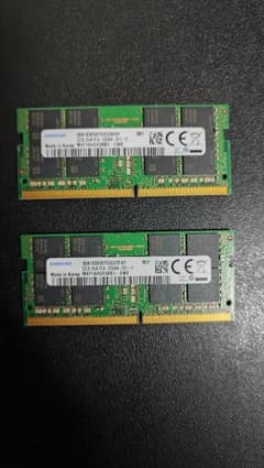 美品)SAMSUNG DDR4 PC4-3200 64gb(32gb×2枚)のサムネイル