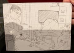 Spider-Man postcard (not for sale)
