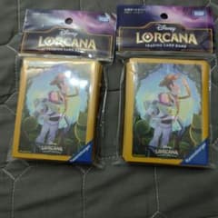 Disney Lorcana 公式カードスリーブ 2個セット ポストmini - メルカリ
