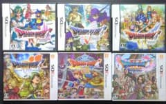 箱・説明書付き】ドラゴンクエスト Ⅳ・Ⅴ・Ⅵ・Ⅶ・Ⅷ・XI 6点セット