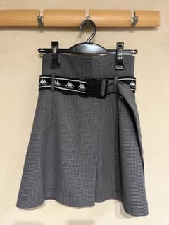 EMODA×KAPPA エモダ×カッパ　ベルトフリルスカート　Sのサムネイル