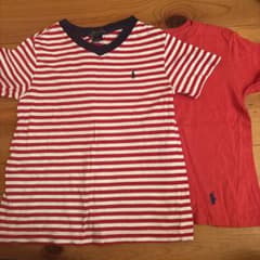 Polo Ralph Lauren 赤 Tシャツ サイズ5 2枚セットのサムネイル