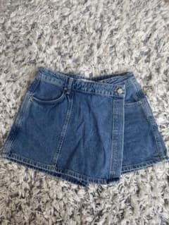 ZARA デニムラップスカート風ショーパン【着画あり】のサムネイル