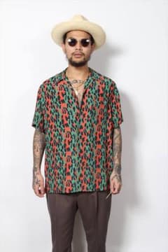 19ss WACKO MARIA LEOPARD HAWAIIAN SHIRTのサムネイル