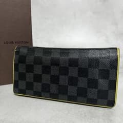 Louis Vuitton 포르투포유 플라자 다미에 긴 지갑 A640