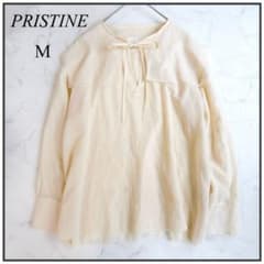 美品✨PRISTINE♡オーガニックコットンブラウス ジョーゼットセーラー
