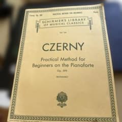 Czerny Op. 599 ピアノ練習曲 楽譜のサムネイル