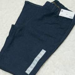 GU デニムクロップドレギンスパンツ XXLのサムネイル