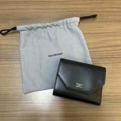 BALENCIAGA 三つ折り財布　ブラックのサムネイル