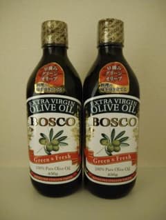 BOSCO（ボスコ） エクストラバージンオリーブオイル 456g×2本セットのサムネイル