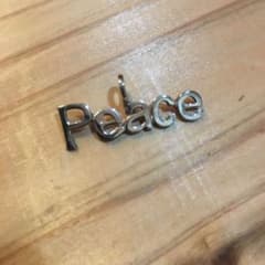 ピース Peace  ペンダントヘッド　新品 シルバーのサムネイル