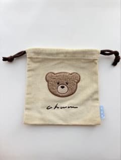 chum くま 巾着袋のサムネイル