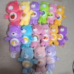 タグ付き ケアベア ぽってりぬいぐるみシリーズ 15個まとめ売り - メルカリ