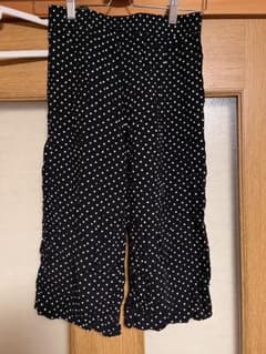 リラックスウェア　レーヨン　水玉のサムネイル