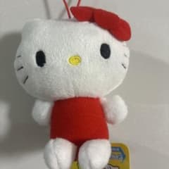ハローキティ ぬいぐるみマスコット 新品タグ付きのサムネイル