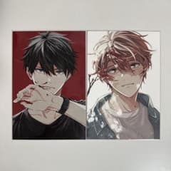 ギヴン ポストカード 佐藤真冬 上ノ山立夏 - メルカリ