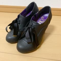 【限定値下げ】レースアップ　ヒールのサムネイル