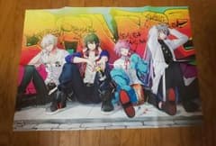 ヒプノシスマイク＆進撃の巨人 B2ポスターのサムネイル