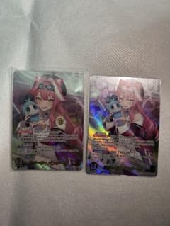 ラオーラ・パンテーラ SEC サイン + OUR 2点セット ホロライブカード