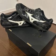 Mizuno スパイクシューズ ブラック/ホワイト フィールドジオHJ-C